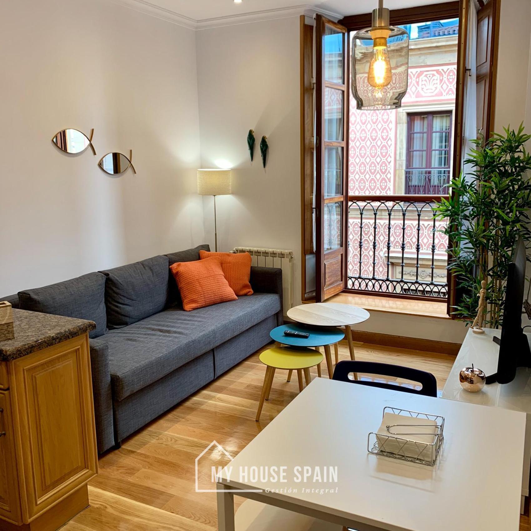 Myhousespain - Acogedor Apartamento Plaza Mayor Gijon 2 Eksteriør billede