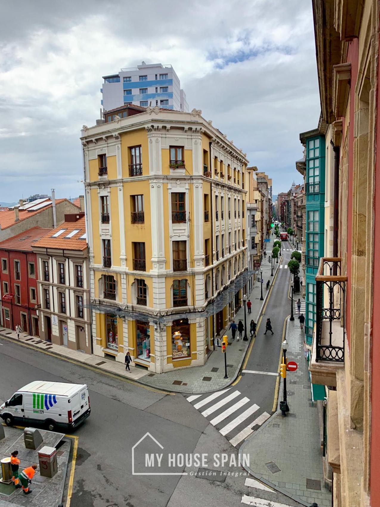Myhousespain - Acogedor Apartamento Plaza Mayor Gijon 2 Eksteriør billede